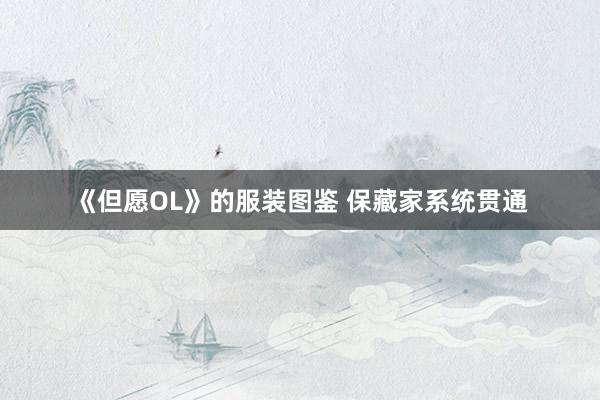 《但愿OL》的服装图鉴 保藏家系统贯通